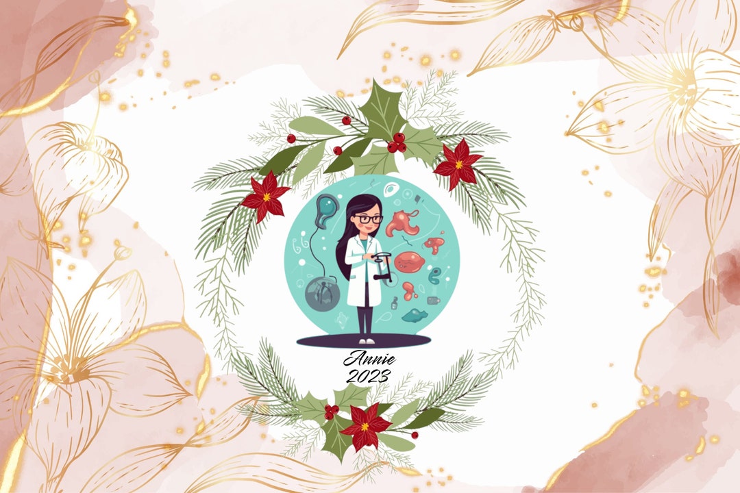 Obgyn Christmas Ornament, Personalized Obgyn Ornament, Obgyn Gift