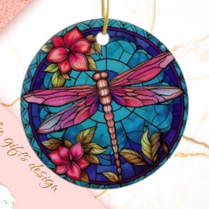 dragonfly  Christmas Ornament, Personalized dragonfly  Ornament, dragonfly  Gift, dragonfly  Christmas Tree Decor,  dragonfly Decoration 438