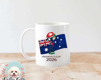 world cup 2026 mug, world cup lover, soccer lover, world cup mug, themed mug, soccer fan, Usa Mexico Canada world cup, Australia world cup