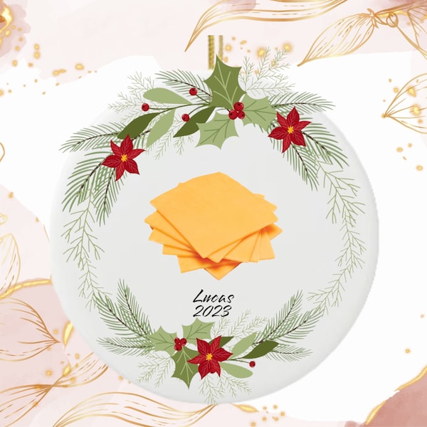 Cheese Ornament Etsy