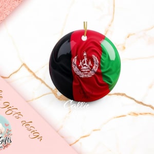 afghanistan Christmas Ornament, Personalized afghanistan Ornament, afghanistan Gift, afghanistan Christmas Tree Decor, afghanistan Decoratio