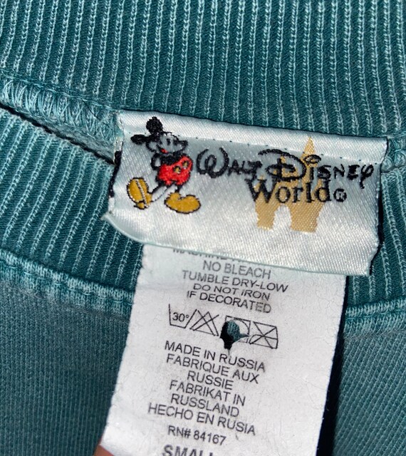1990's green Winnie the Pooh Sweatshirt - image 6