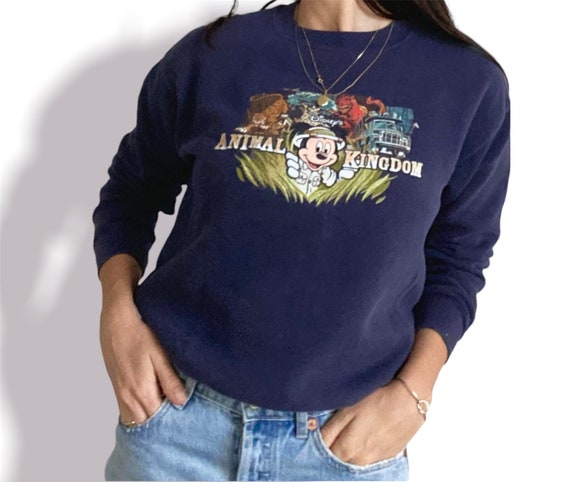 Vintage Mickey Animal Kingdom Sweatshirt - image 4