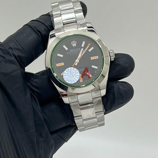 Rlx. Milgauss Oystersteel, Luxury Watches, Best Wacthes, Stylish Watches, Christmas Gift, Watchs for Men, Mens Watches