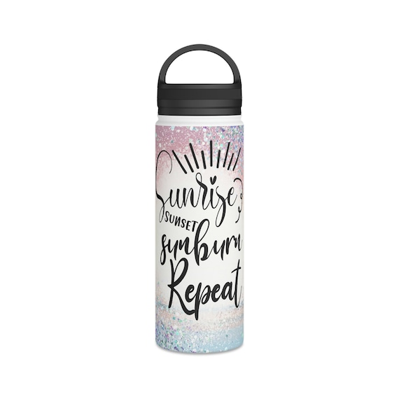 Sunset on the Water 32oz Stainless Steel Water Bottle