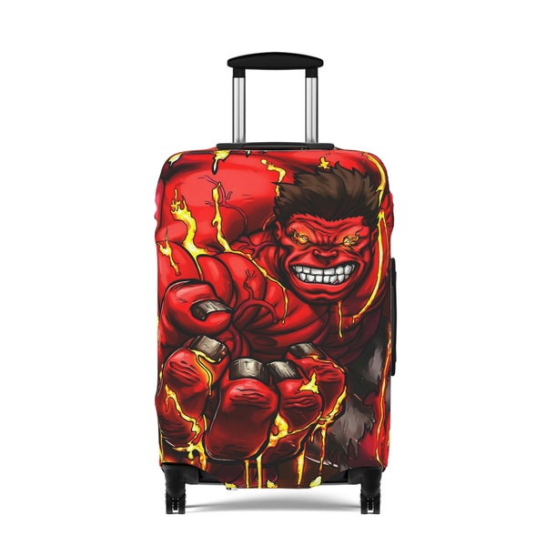 Red Hulk Luggage Cover