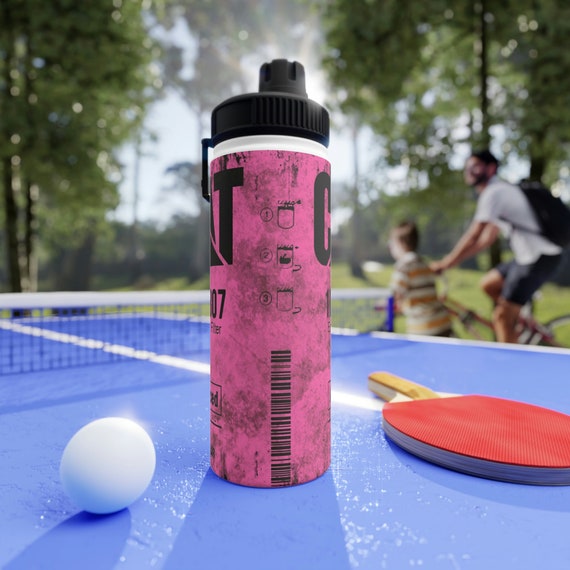 Filtered Water Bottle: Stainless Steel Water Bottle Pink