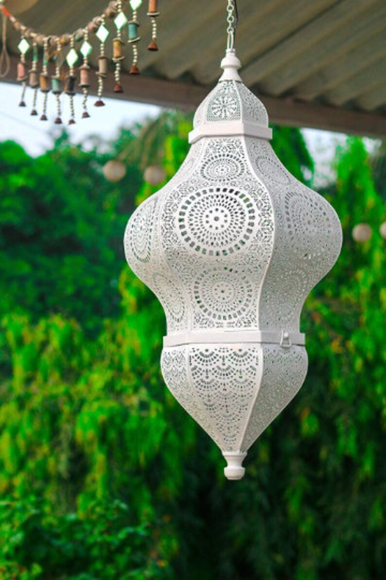 Moroccan Lamp Moroccan Lantern Moroccan Decor Pendant Etsy