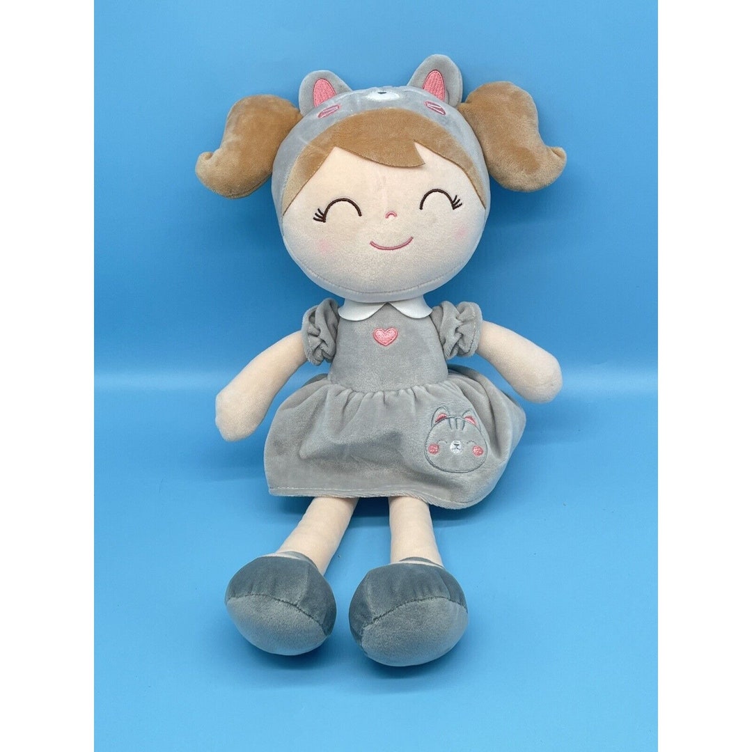 Gloveleya Doll 15 Stuffed Plush Girl Doll Baby Toy Lovey Etsy