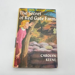 Vtg 1961 The Secret of Red Gate Farm Nancy Drew Book 3 Carolyn Keene Hardcover