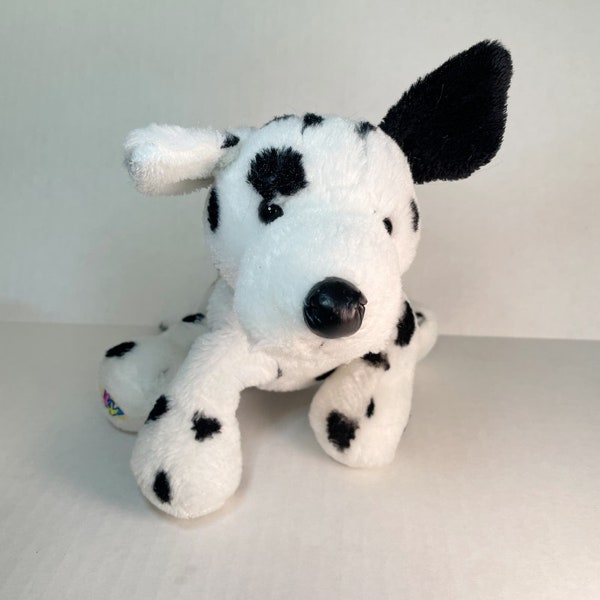Ganz Webkinz Dalmatian Puppy Dog 10" Stuffed Plush No Code Spotted Black White w