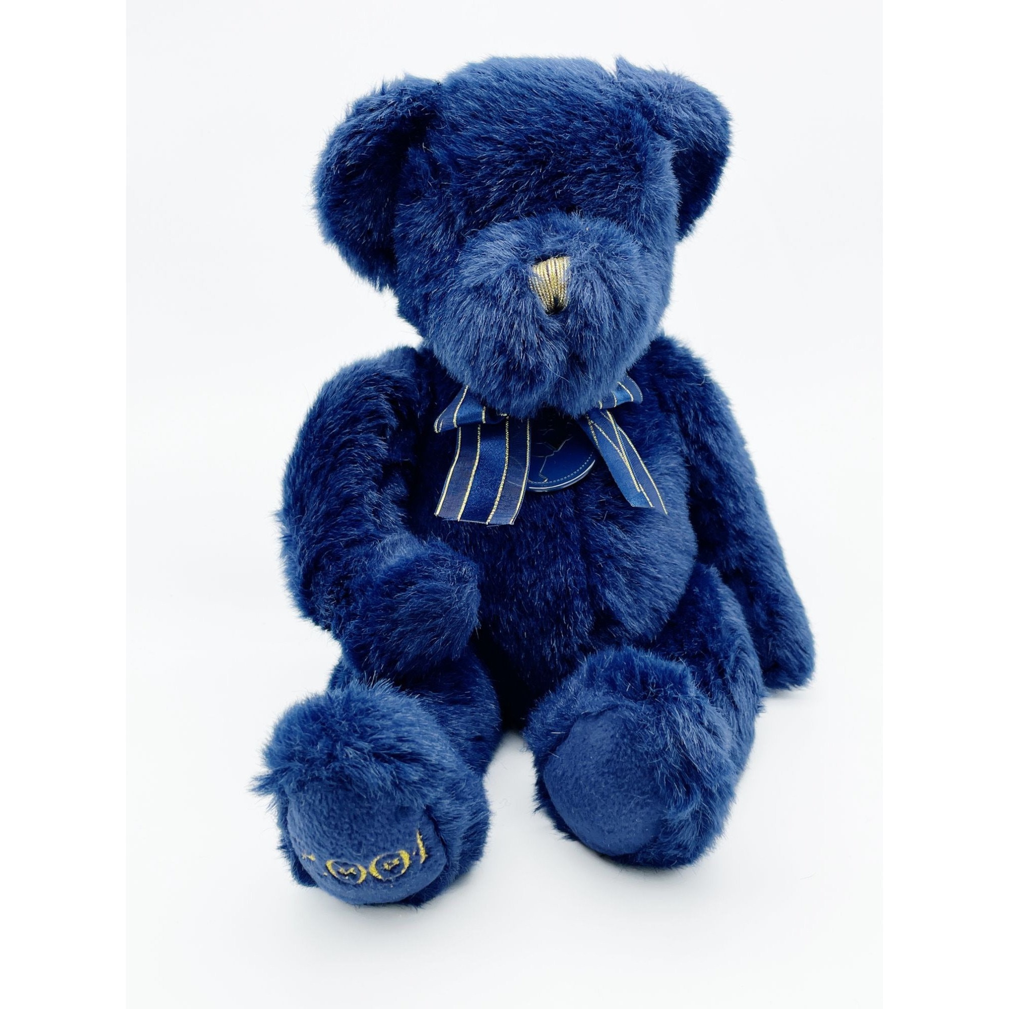 dark blue colour teddy bear
