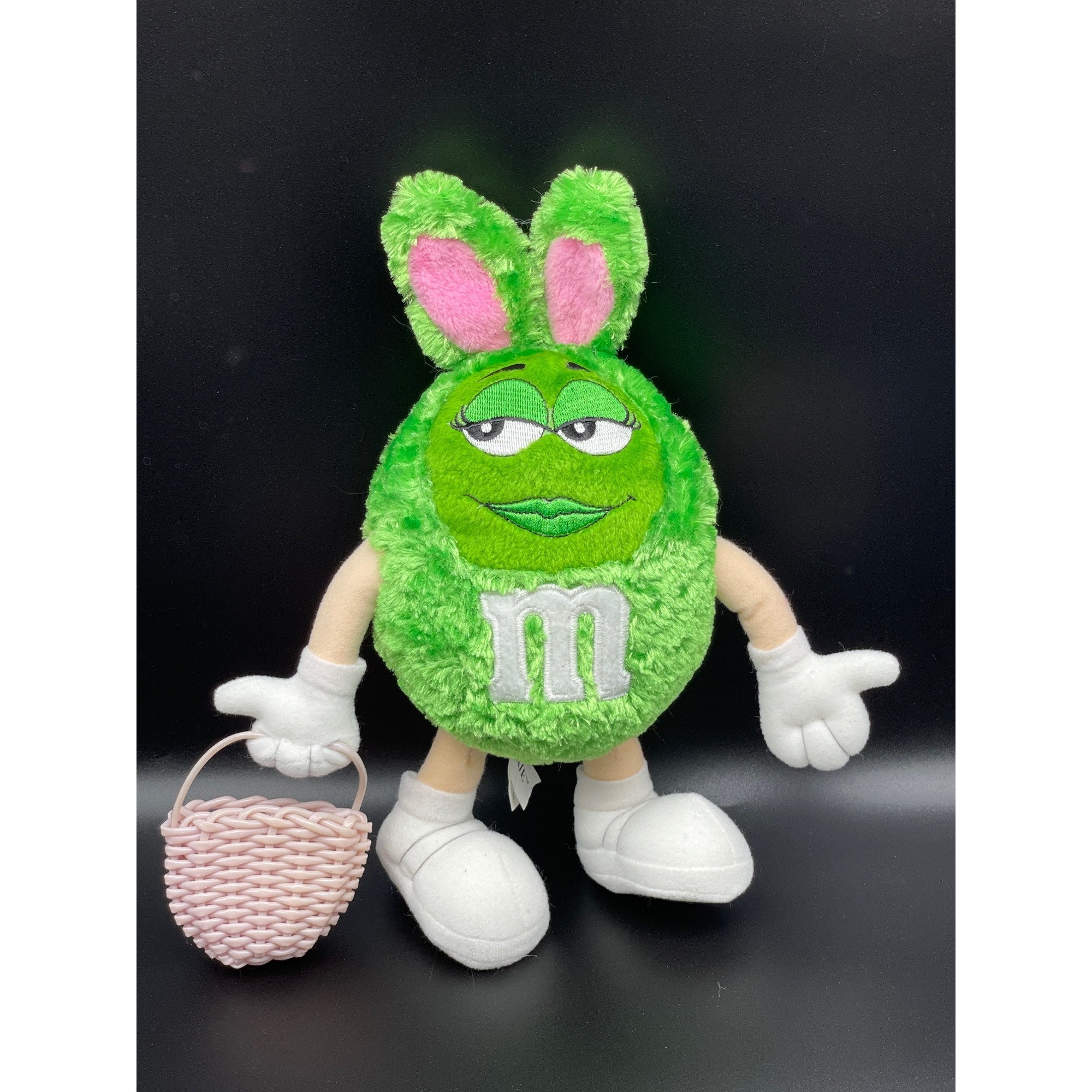 green m&m plush