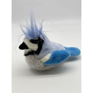 Wild Republic Blue Grosbeak Audubon Plush – Soft Stuffed Bird With Real Sound, 4 Inches, Educational Toy