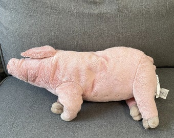 Ikea Peluche cochon rose Knorrig plush 38 cm