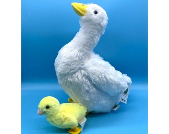 realistic duckling plush