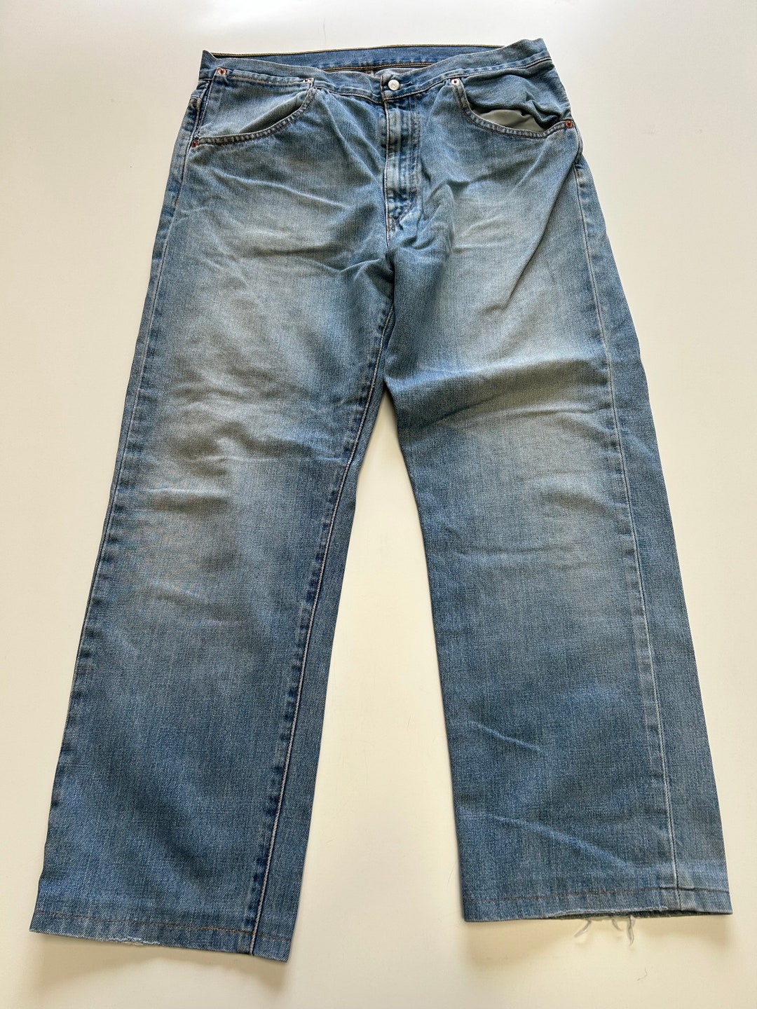 Mens / Ladies Levi Levis Strauss Tab Jean - 1990s Vintage 