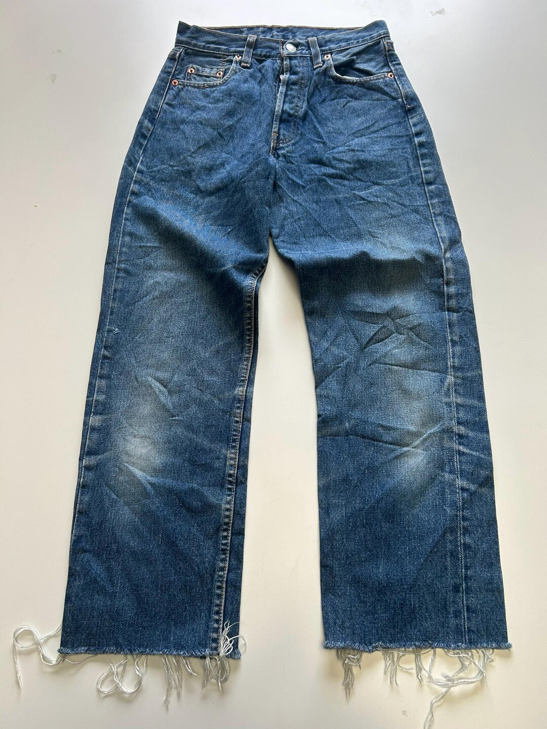 Levi Levis Strauss Cropped Capri Jean - 1990s Vintage Levi Levis Strauss Cropped Capri Jean - 1990s Vintage