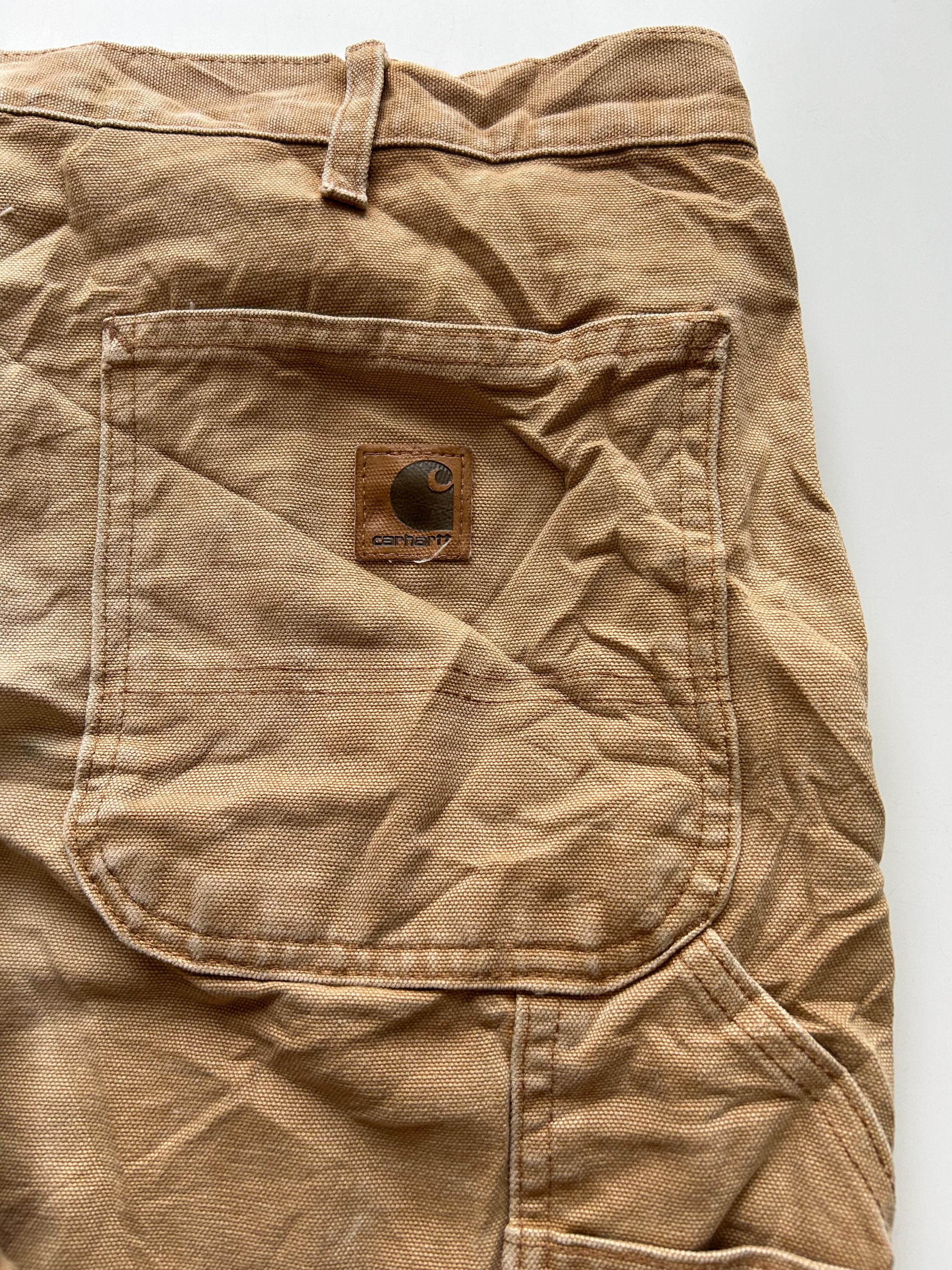 karba berufskleidung 1950年代。 35 X 30 80s Carpenter Jeans / Dark Wash Denim Work Pants