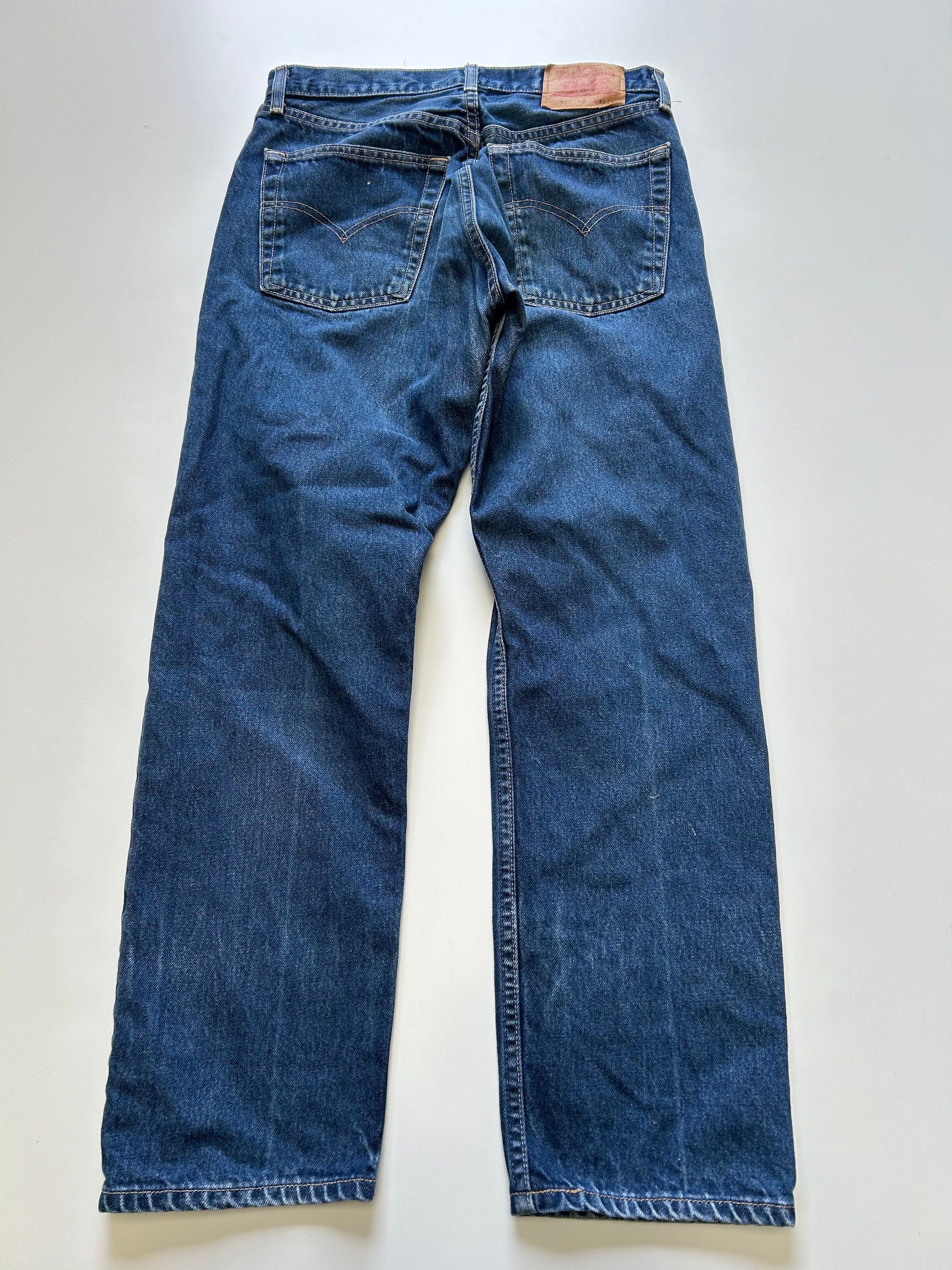 Mens Levi Levis Strauss 521 Jean - 1990s Vintage - Regular Fit 