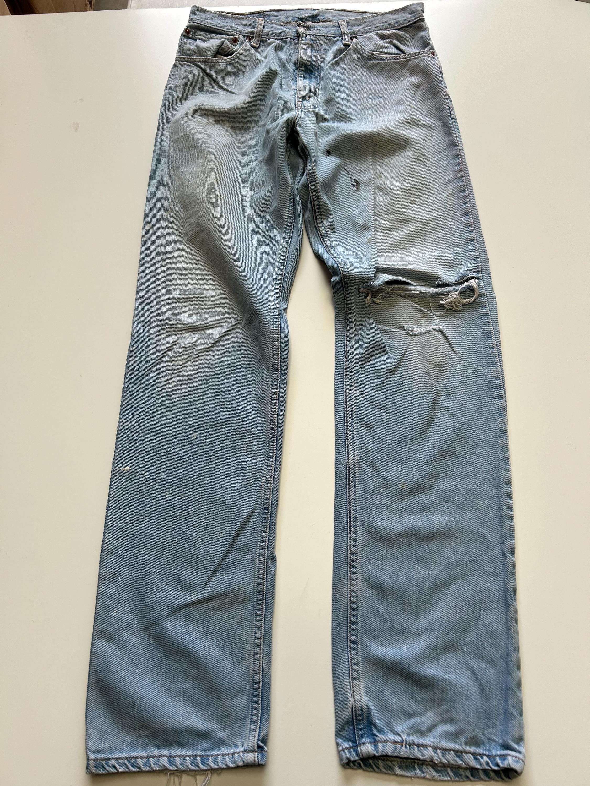 Mens Levi Levis Strauss 521 Jean - 1990s Vintage - Regular