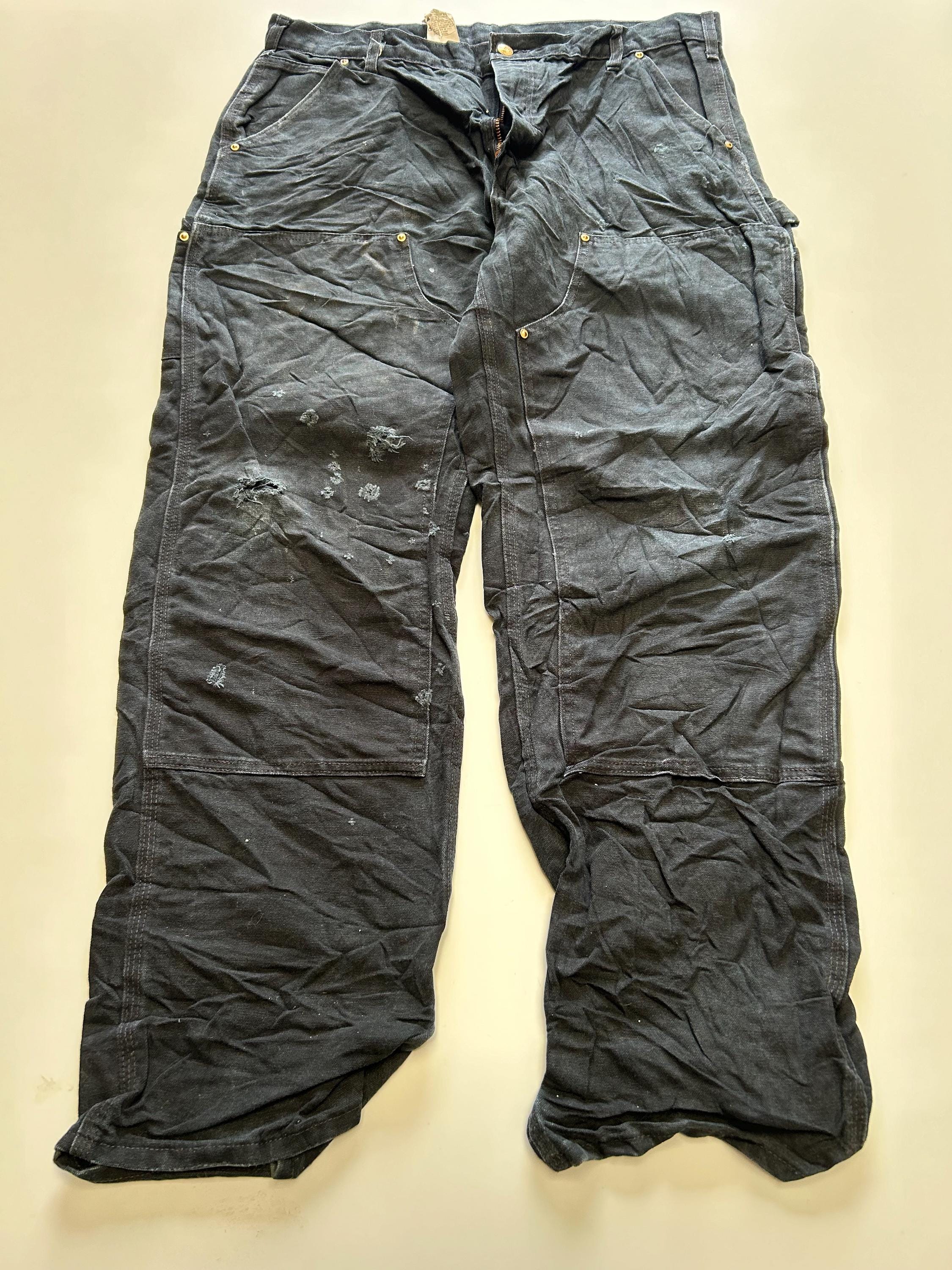 Mens Carhartt Double Knee Trouser / Pants - 1990s Vintage Mens Carhartt Double Knee Trouser / Pants - 1990s Vintage