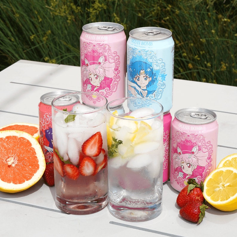 Exotic Sailor Moon Sparkling Water Japan Soda Etsy Australia
