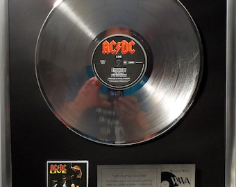 AC/DC ACDC 直筆サイン入り アンガス・ヤング サイン写真 ギター