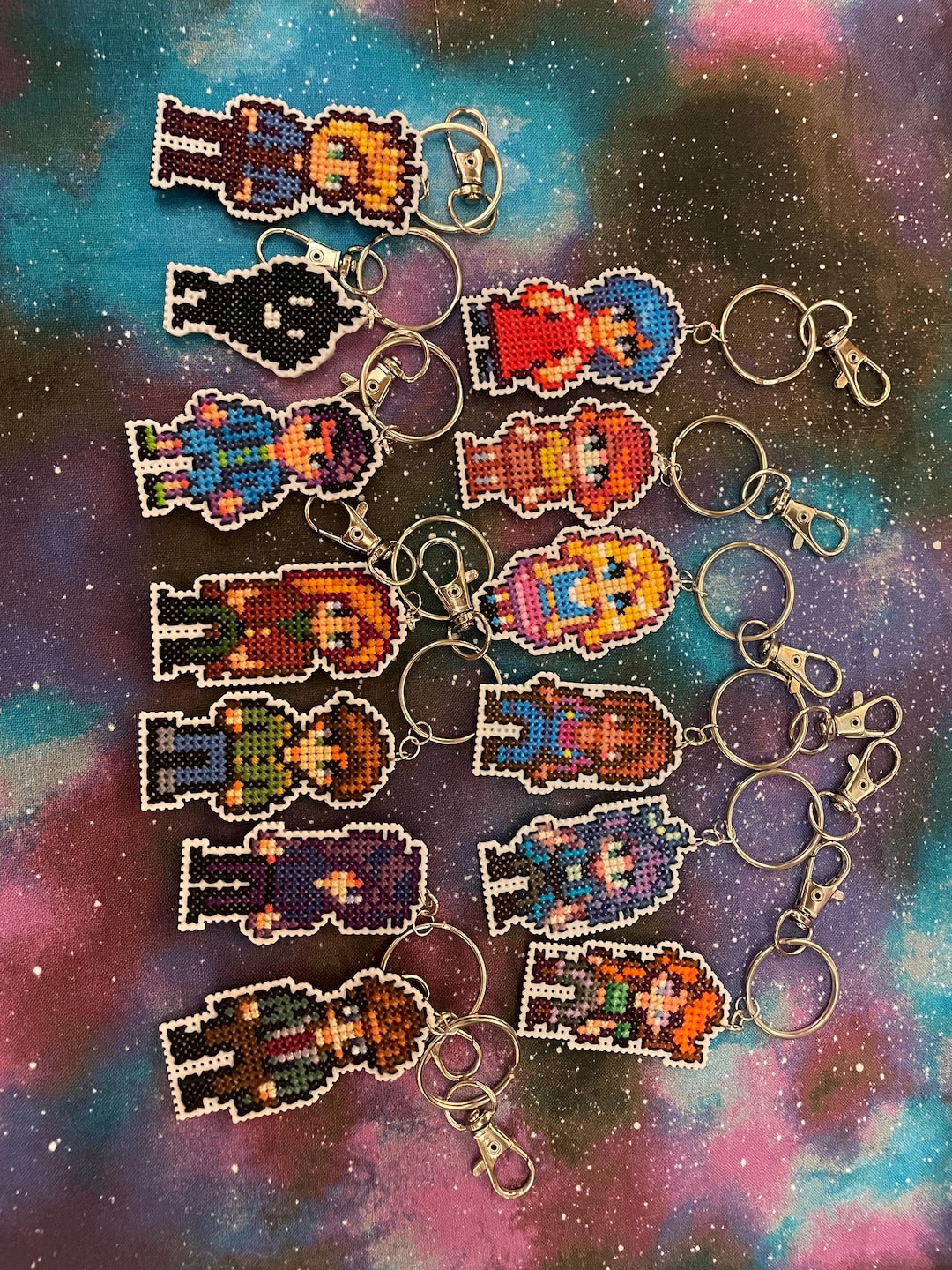 Stardew Valley Singles X-stitch Keychains - Etsy