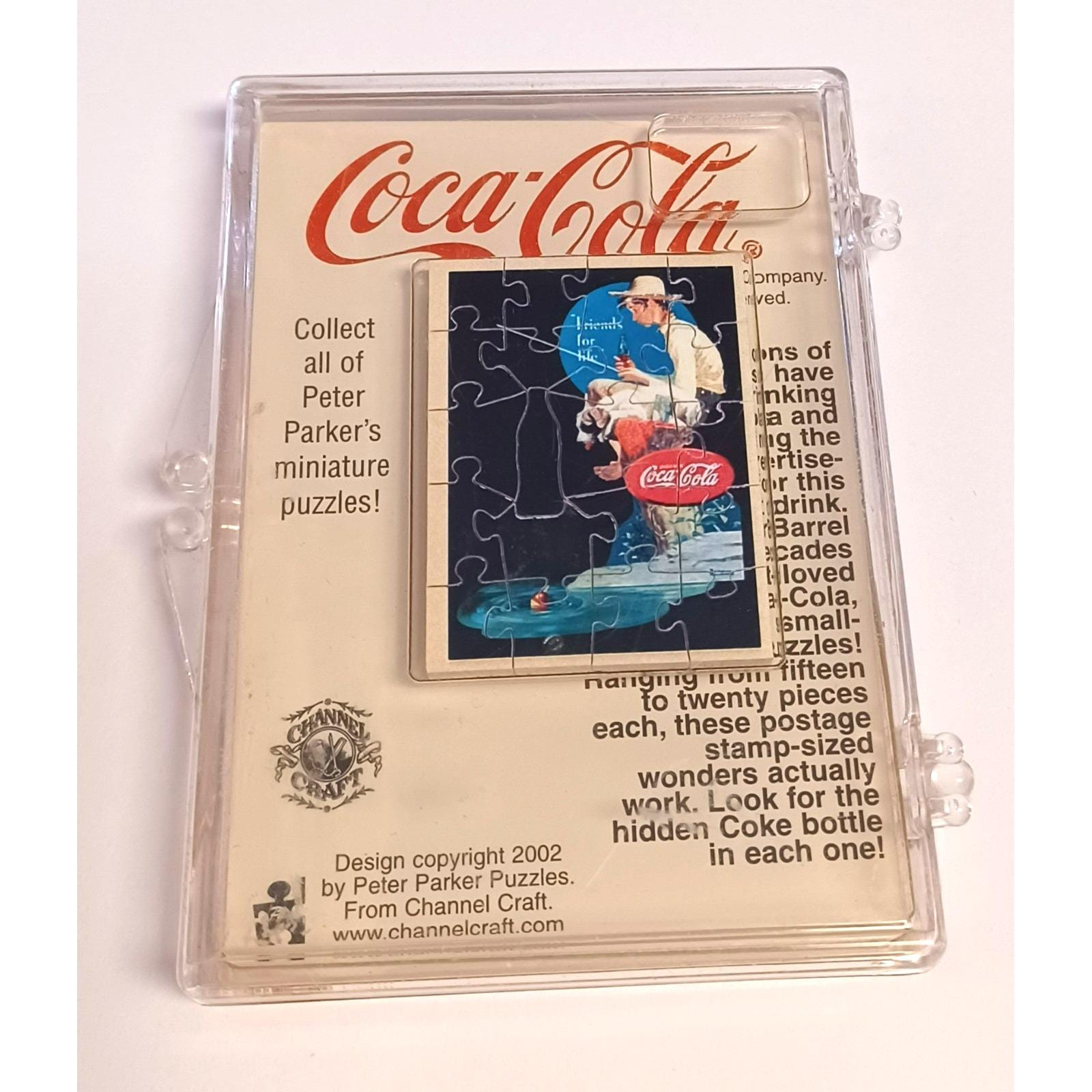 Vintage Coca Cola Jigsaw Puzzles - Etsy