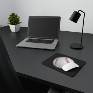 Baseball Mouse Pad - Sports Themed Mouse Pad - Non-Slip Mouse Pads