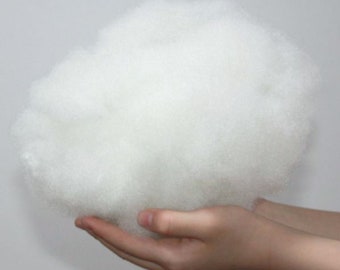 Füllwatte waschbar Kissenfüllung Faserbällchen Bastelwatte Polyester