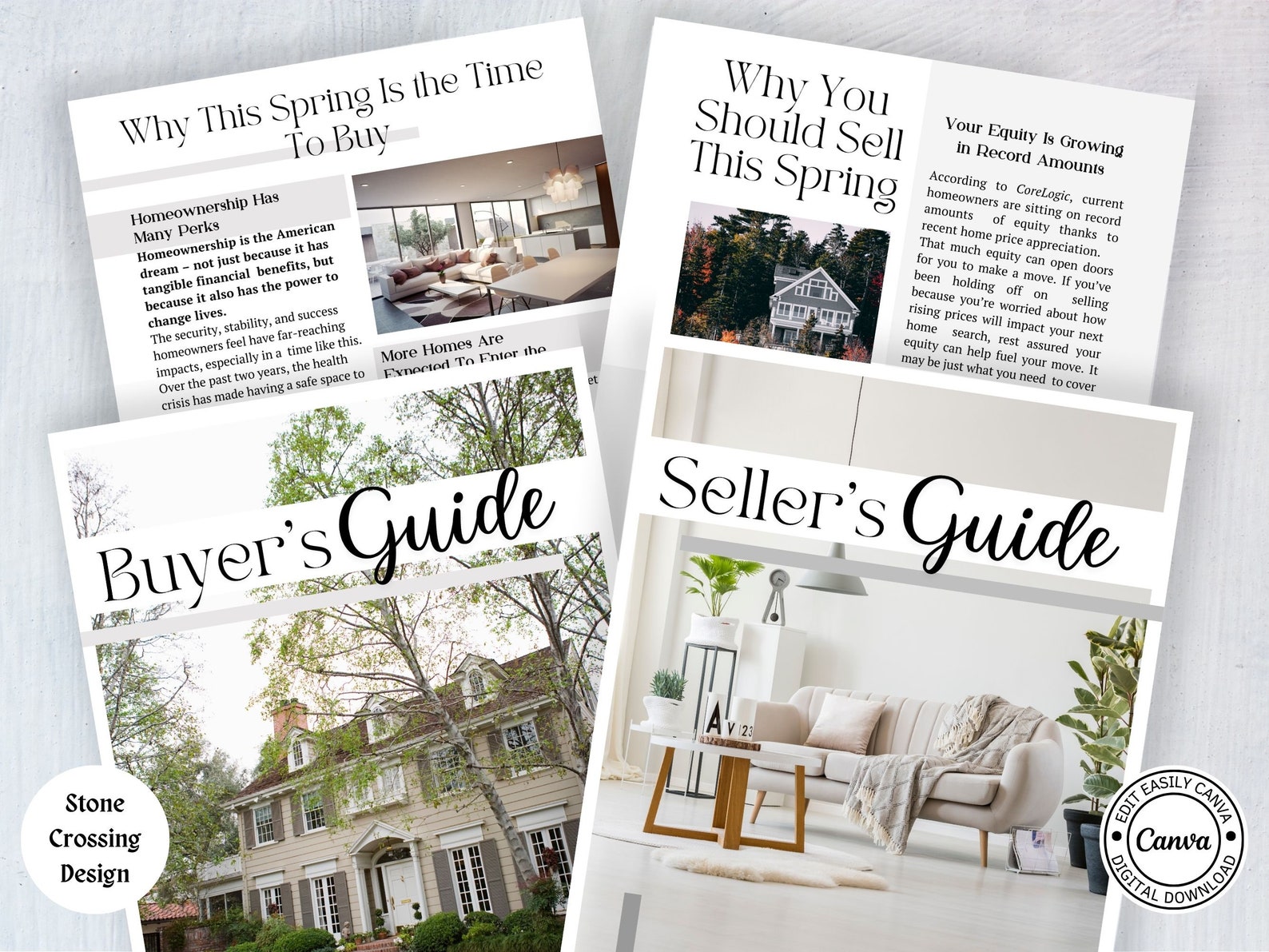 Real Estate Buyer & Seller Guide Bundle. Listing Presentation for Real ...
