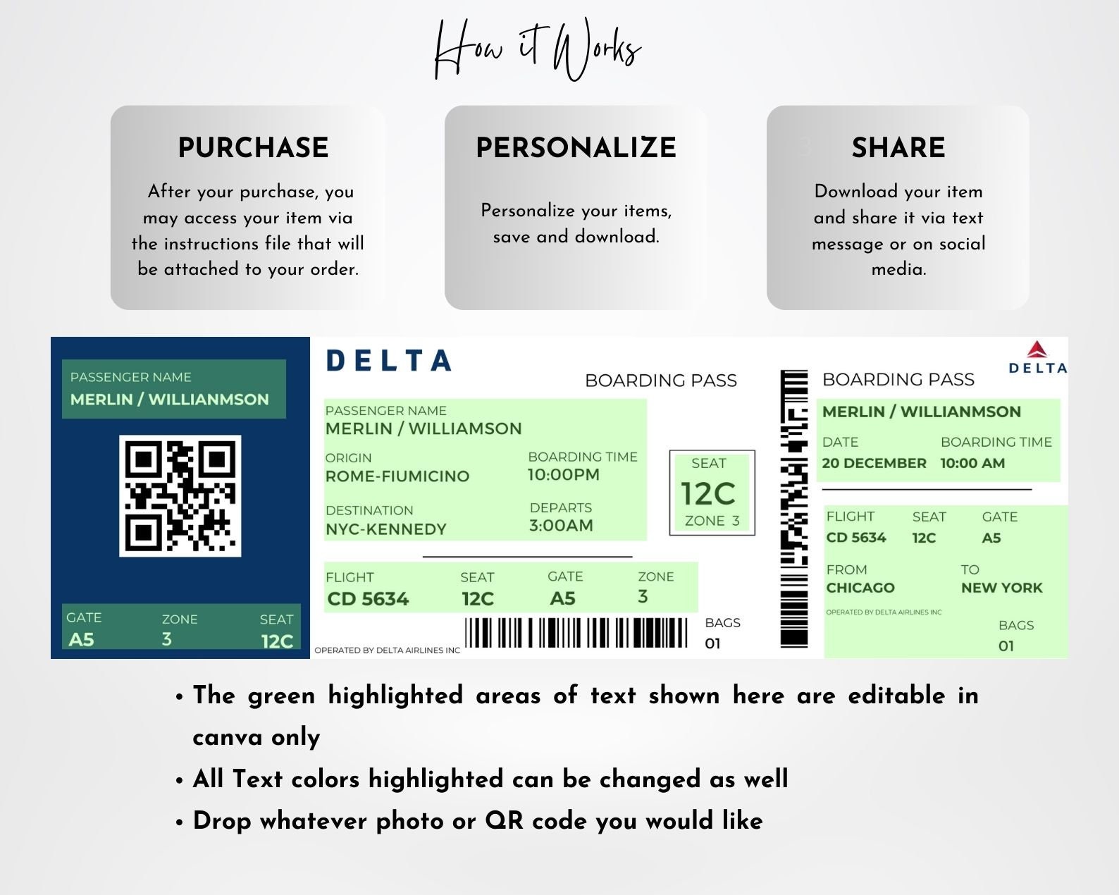 Editable Airline Boarding Pass Ticket Template Surprise Trip Ticket editable-airline-boarding-pass-ticket-template-surprise-trip-ticket