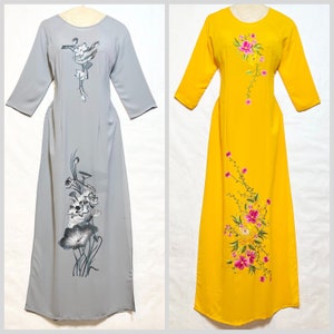 Ao dai may san sale