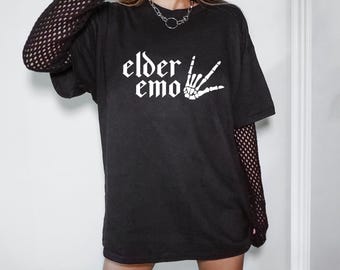 Elder Emo T-Shirt: Unisex Cotton Tee
