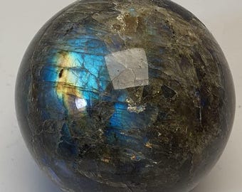 Labradorite sphere