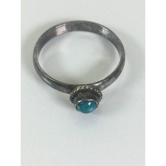 Vintage Sterling Silver 925 Signed Elegant Ring S… - image 5