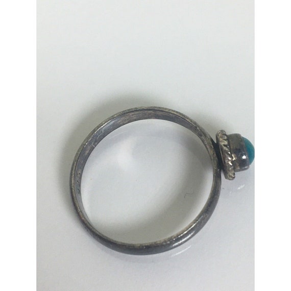 Vintage Sterling Silver 925 Signed Elegant Ring S… - image 8