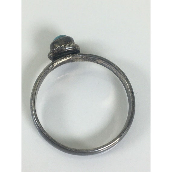 Vintage Sterling Silver 925 Signed Elegant Ring S… - image 6