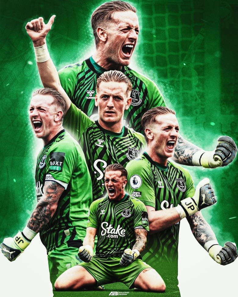 Everton FC  Jordan Pickford wallpaper Show him the   פייסבוק