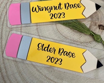 Personalised Book marks- Teacher Gifts! End of Year! Back to School! Christmas Gifts! Party Favours!