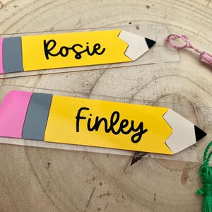 Personalised Book marks- Teacher Gifts! End of Year! Back to School! Christmas Gifts! Party Favours!