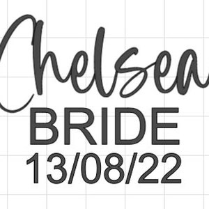 DIY Bridal Hanger Labels image 2