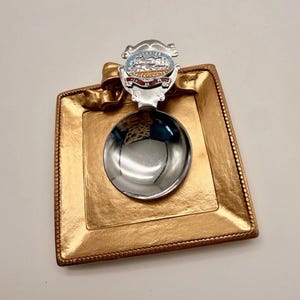 Cuchara de recuerdo de esmalte del ferrocarril Lakeside & Haverthwaite de época, tren de vapor H.R.