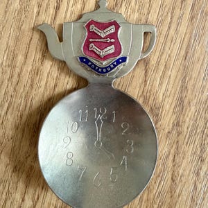 Vintage Souvenir Tea Caddy Spoon Rothbury