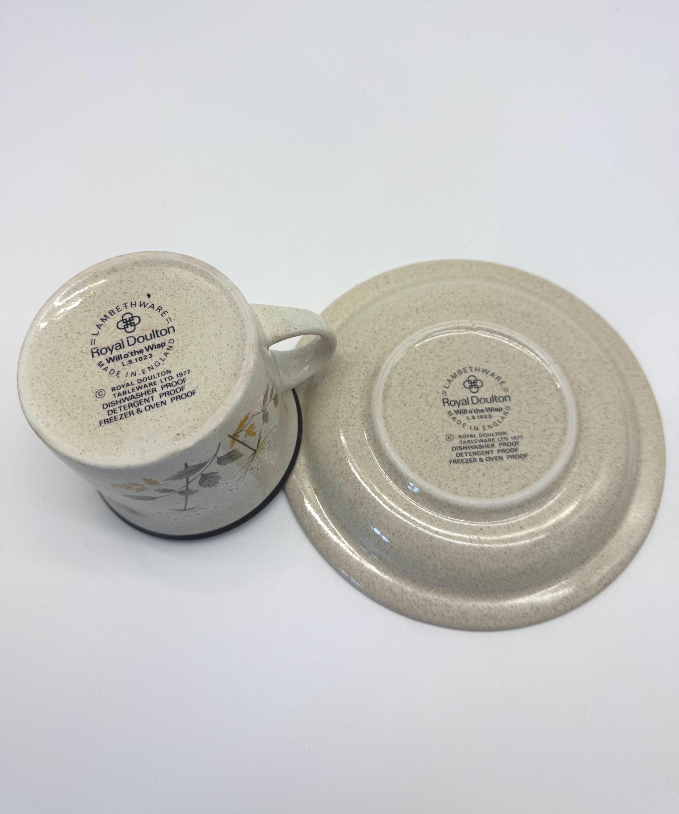 ロイヤルドルトン　ランベスウェア ロイヤルドルトン ランベスウェア ミルクジャグ – 「ウィル・オ・ザ