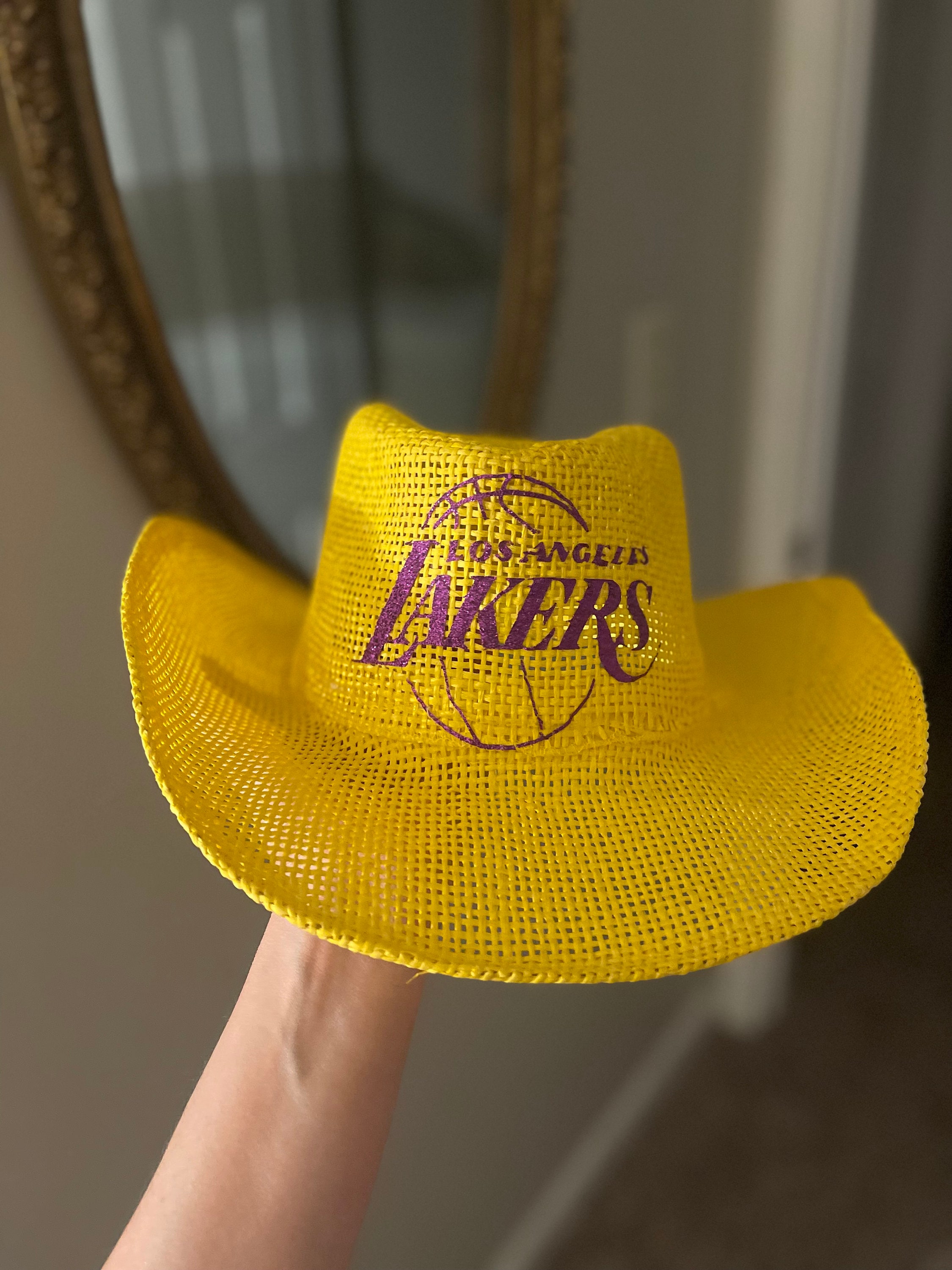 Lakers fedora hat hotsell