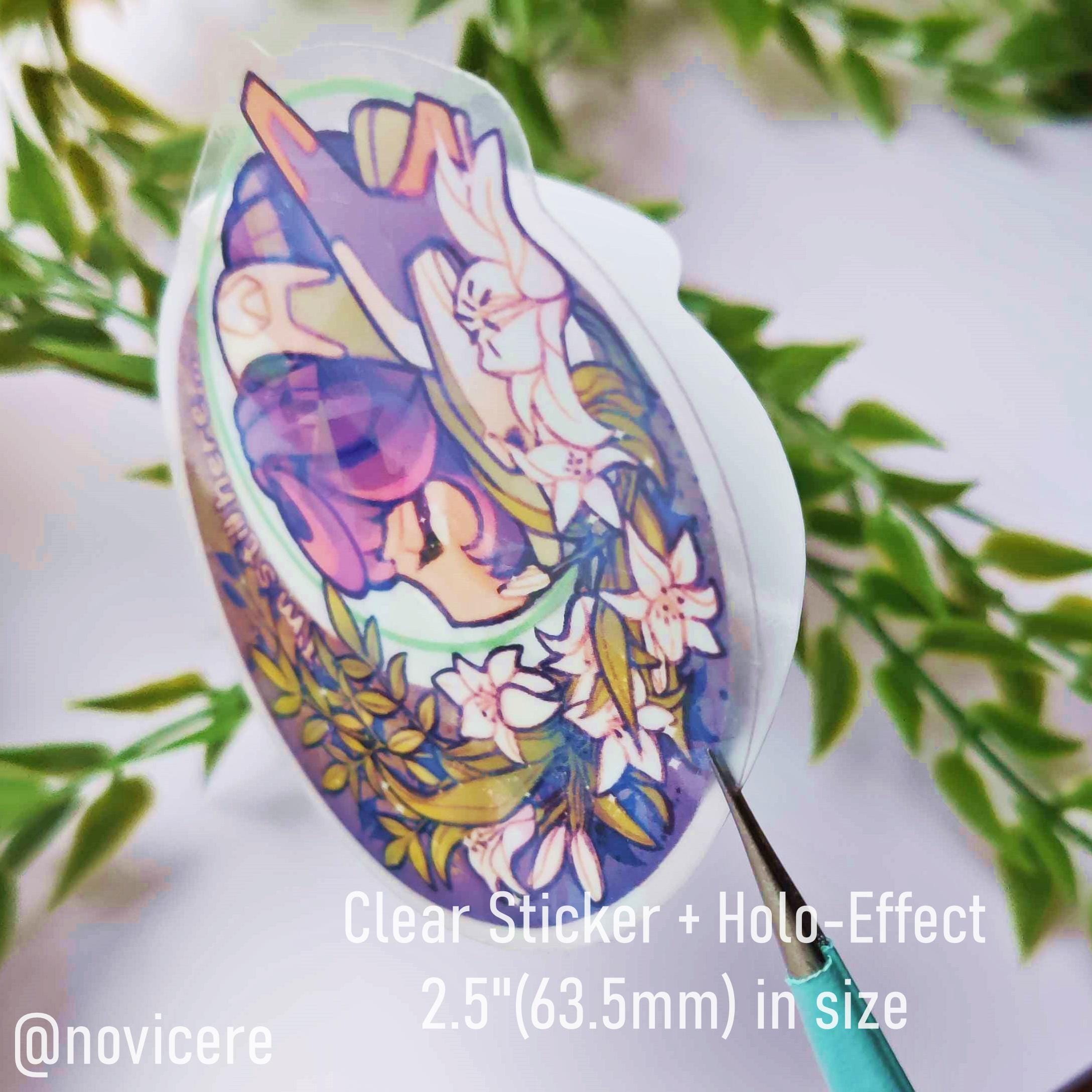 Overwatch Clear Holo Stickers - Mizuki, Juno, Orisa - Etsy