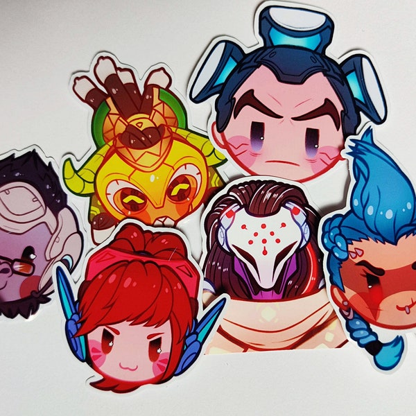 Overwatch - Tank Stickers